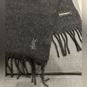 YSL wool scarf